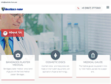 Tablet Screenshot of baxtteks-farm.com